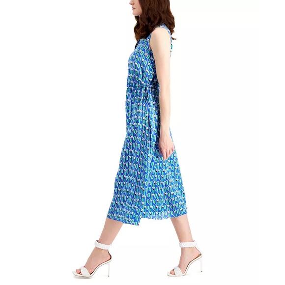 Anne Klein Jenna Drawstring Midi Dress • 2X • Waist Tie Midi - Picture 8 of 8